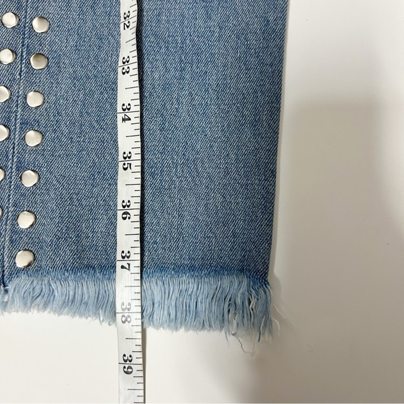 ETIENNE MARCEL Denim Studded Panel Jeans High Rise Skinny (Size 29) - Picture 8 of 8